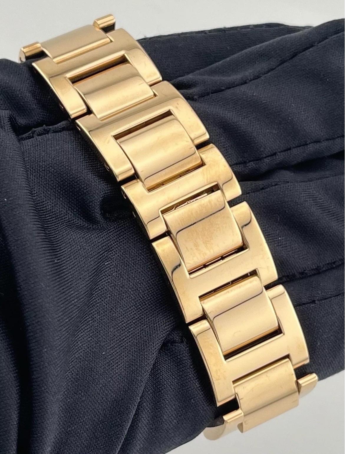 Orologio Cartier Ballon Bleu 36 mm Midsize 3003 W69004Z2 Oro rosa 18 carati in vendita 9