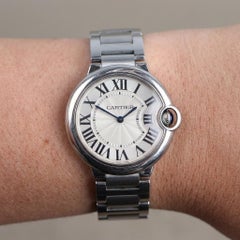 Cartier Ballon Bleu 36mm Stainless Steel Quartz Watch