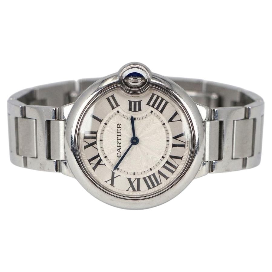 Reloj Cartier Ballon Bleu de 36 mm, acero inoxidable y cuarzo