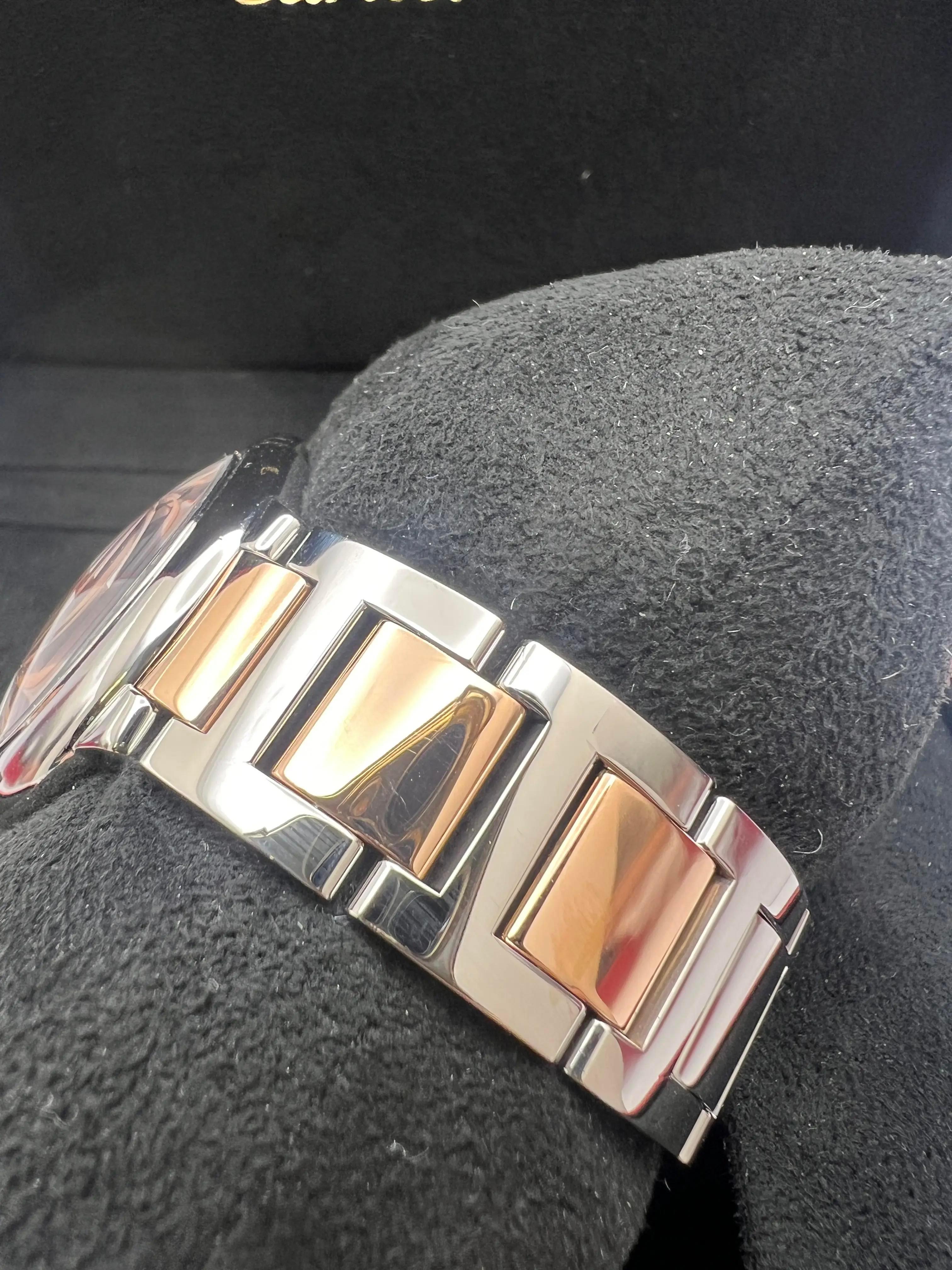 Cartier Ballon Bleu 36 mm W2BB0011 18 carats or rose bicolore rose avec cadran MOP rose en vente 9