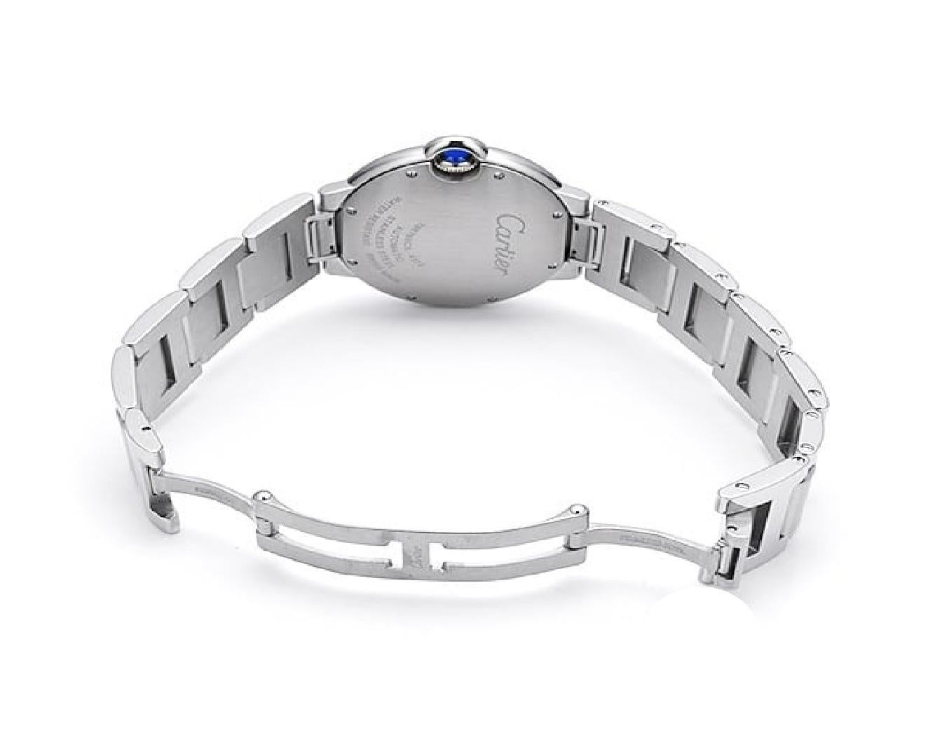 Cartier Ballon Bleu 36mm W4BB0024 - Elegant Stainless Steel Women's Watch 1