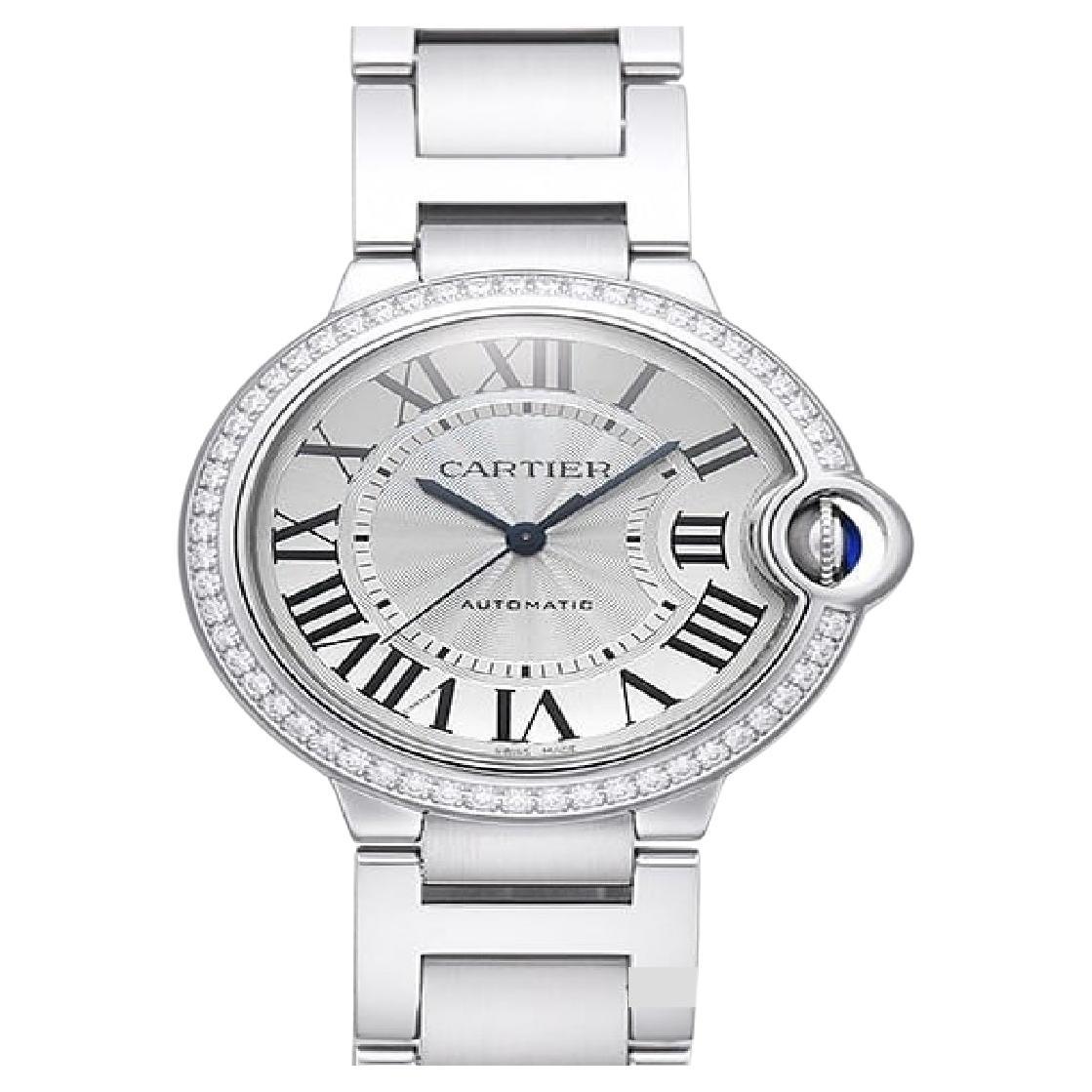 Cartier Ballon Bleu 36mm W4BB0024 - Elegant Stainless Steel Women's Watch
