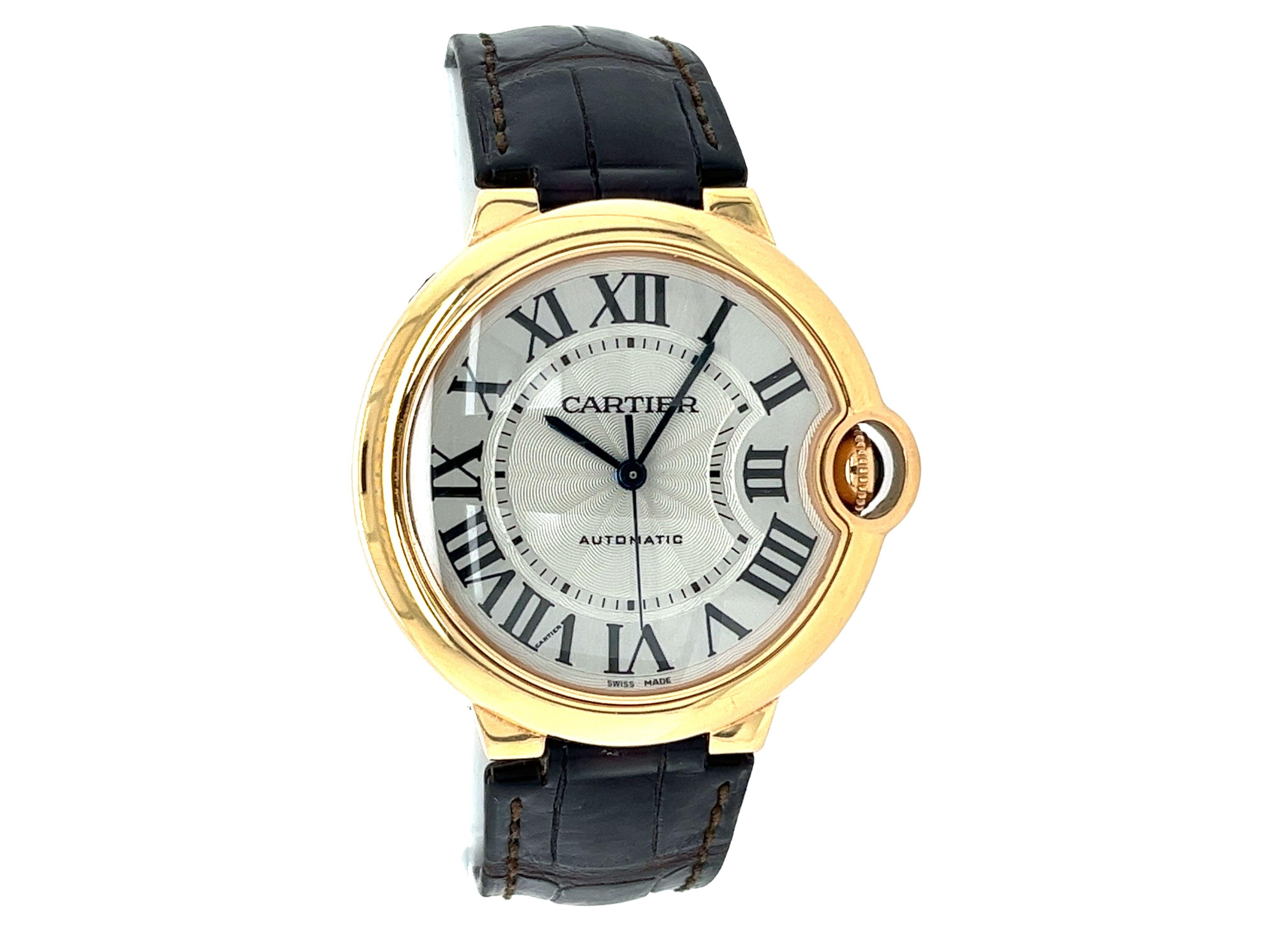 cartier ballon bleu watch leather strap