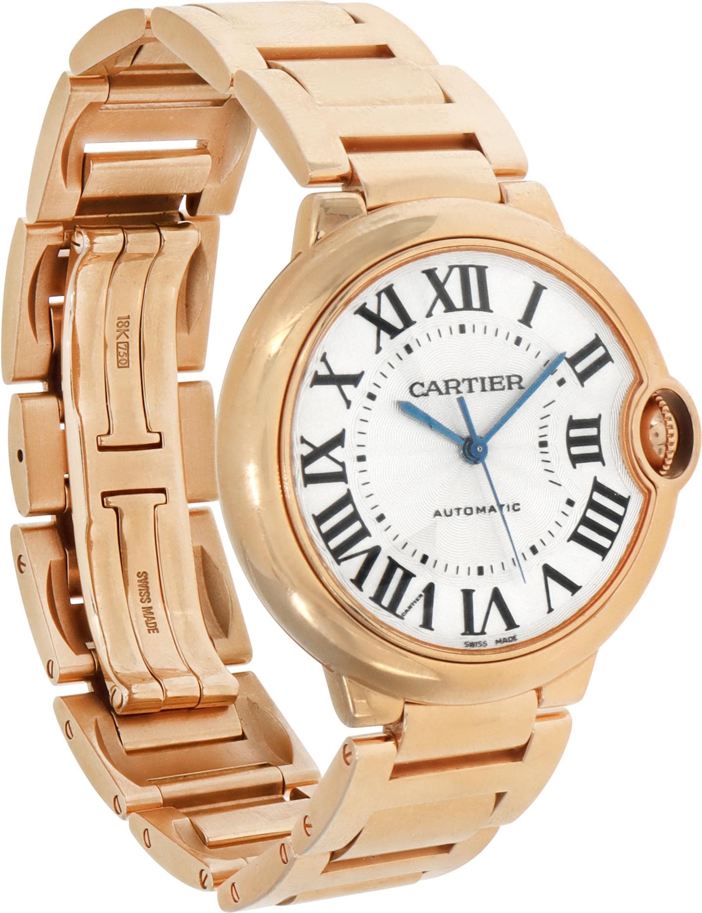 Cartier Ballon Bleu 36mm WGBB0046 In Excellent Condition In Surfside, FL