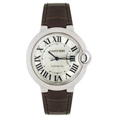 Cartier Ballon Bleu 36 mm or blanc