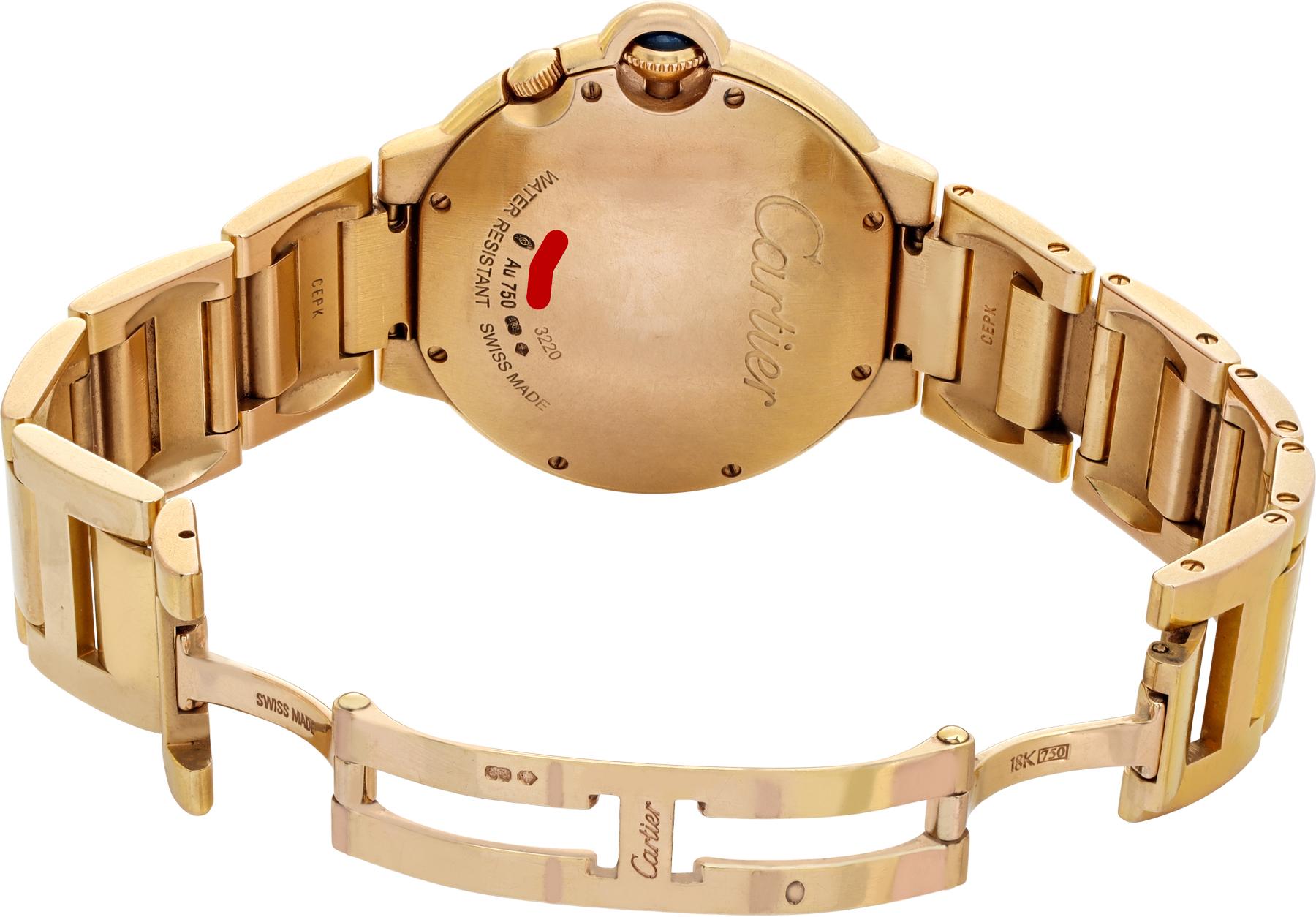 Women's Cartier Ballon Bleu 38mm w6920035 For Sale