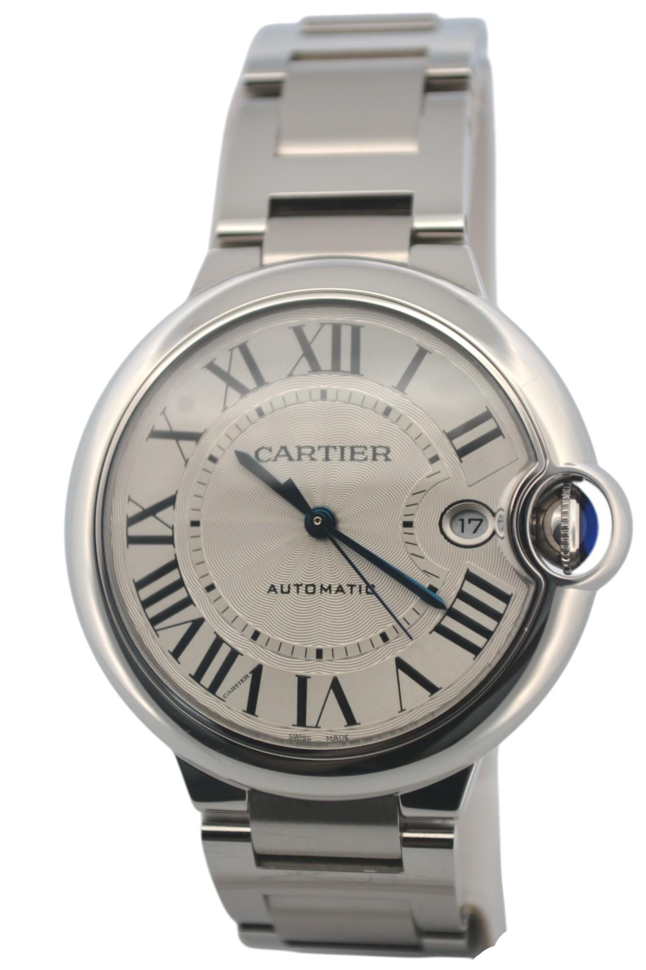 Cartier Ballon Bleu 40 Stainless Steel Box+Papers Automatic Ref: WSBB0040 8