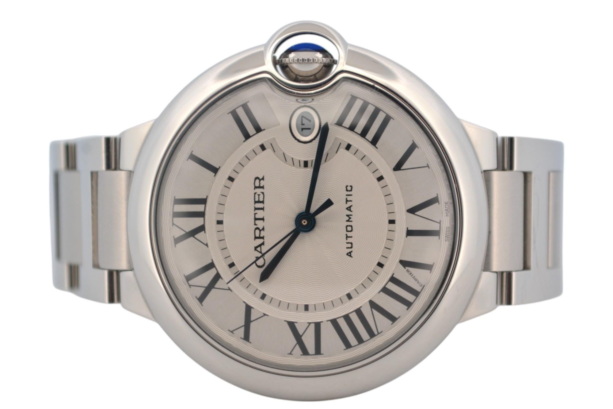 Women's or Men's Cartier Ballon Bleu 40 Stainless Steel Box+Papers Automatic Ref: WSBB0040