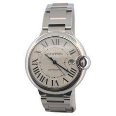 Cartier Ballon Bleu 40 Caja+Papeles Acero Inoxidable Automático Ref: WSBB0040
