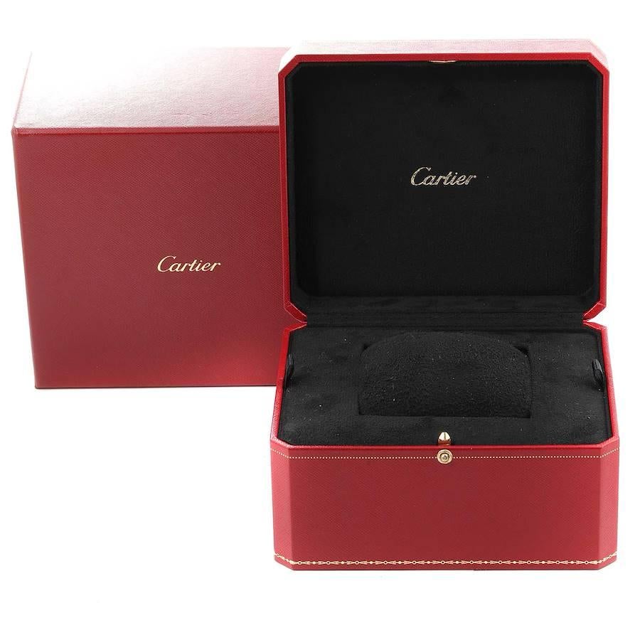 Cartier Ballon Bleu Rose Gold Diamond Mens Watch WE902055 3