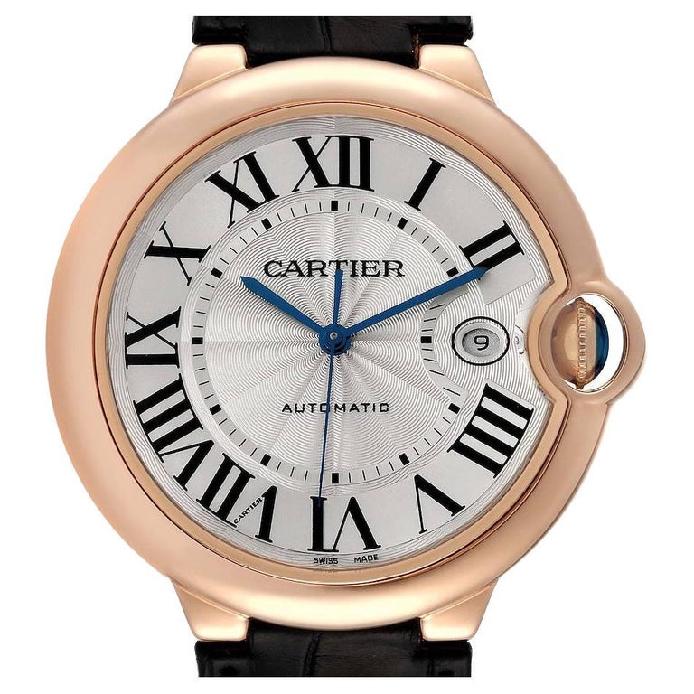 Reloj Cartier Ballon Bleu Automático Oro Rosa Hombre W6900651 en venta en  1stDibs