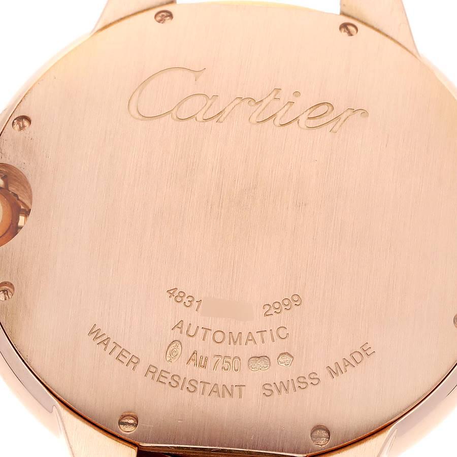 Cartier Ballon Bleu 42 mm Rose Gold Automatic Mens Watch W6900651 1