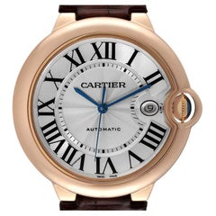 Cartier Ballon Bleu 42 mm Rose Gold Automatic Mens Watch W6900651