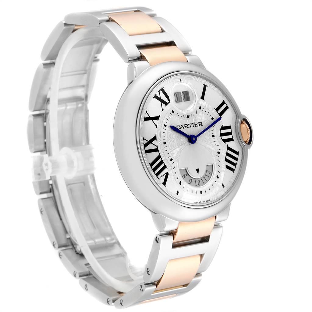 BALLON BLEU 42 TWO TONE ROSE GOLD CASE BROWN DIAL