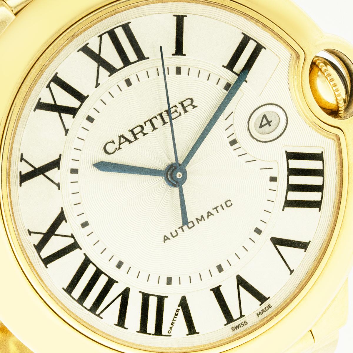 Cartier Ballon Bleu 42mm Gold W69005Z2 en Excelente estado para la venta en Mayfair, London, London