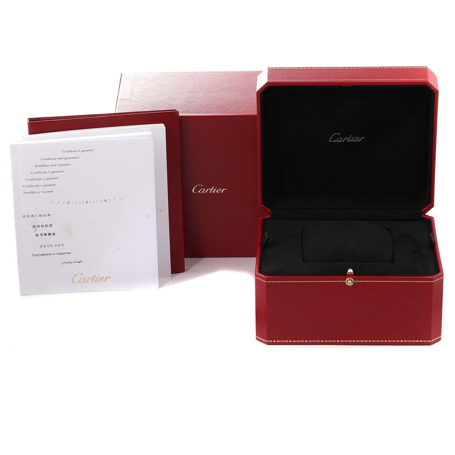 Cartier Ballon Bleu 42mm Rose Gold Automatic Mens Watch W69006Z2 Box Papers For Sale 5