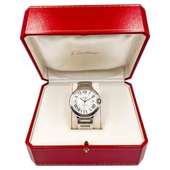 Cartier Ballon Bleu Steel Wristwatch, Ref. W69012Z4