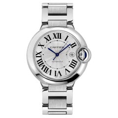 Cartier Ballon Bleu Steel Wristwatch, Ref. W69012Z4