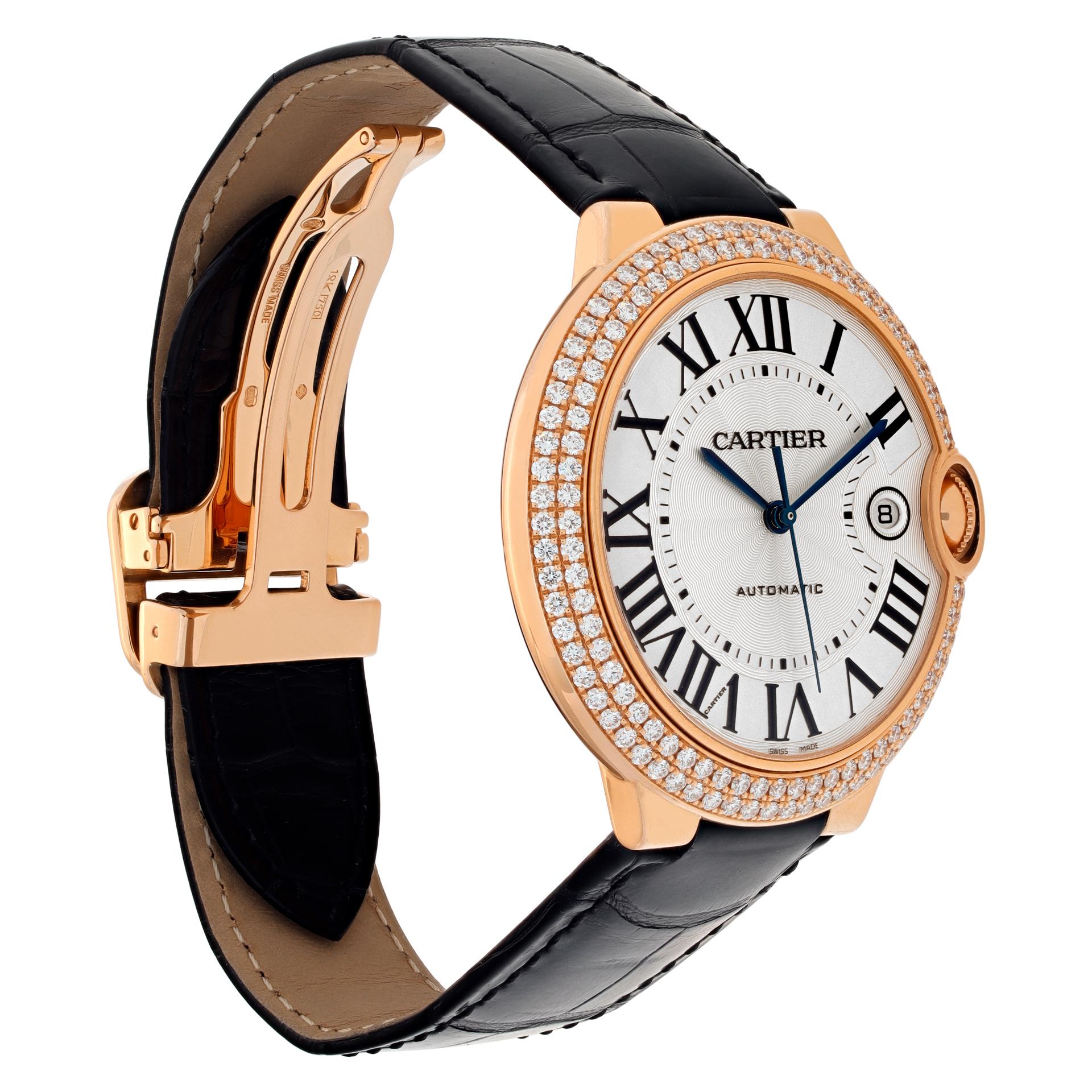 Cartier Ballon Bleu 42mm WE900851 In Excellent Condition For Sale In Surfside, FL