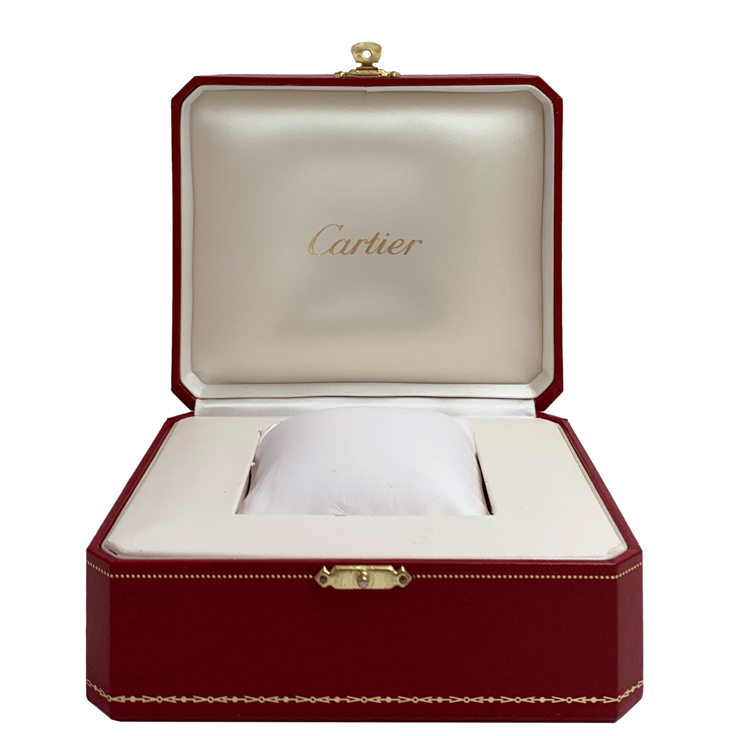 Men's Cartier Ballon Bleu 18K Rose Gold Silver Dial Automatic Mens Watch W6920063