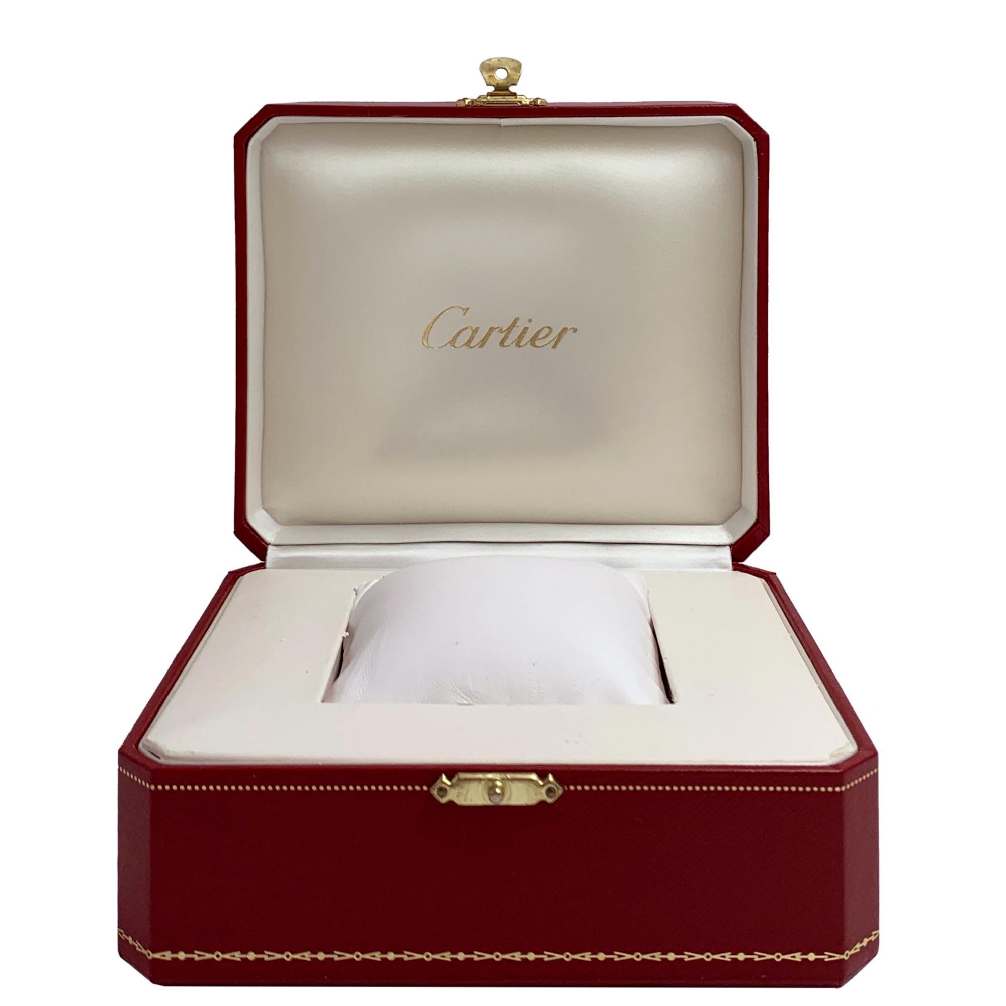 Cartier Ballon Bleu 44mm 18K Rose Gold Silver Dial Automatic Mens Watch W6920063 1