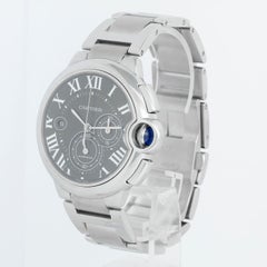 Cartier Ballon Bleu 44mm Stainless Steel Chronograph Automatic W6920076