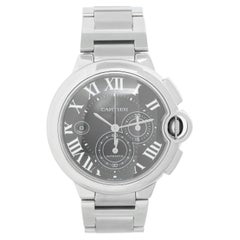 Cartier Ballon Bleu 44mm Edelstahl Chronograph Automatik W6920076
