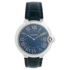 Cartier Ballon Bleu 46mm Platinum Men's Watch W6920059