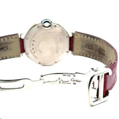 Cartier Ballon Bleu Automatic 18K White Gold Diamond-Set Bezel – Ref. 3004