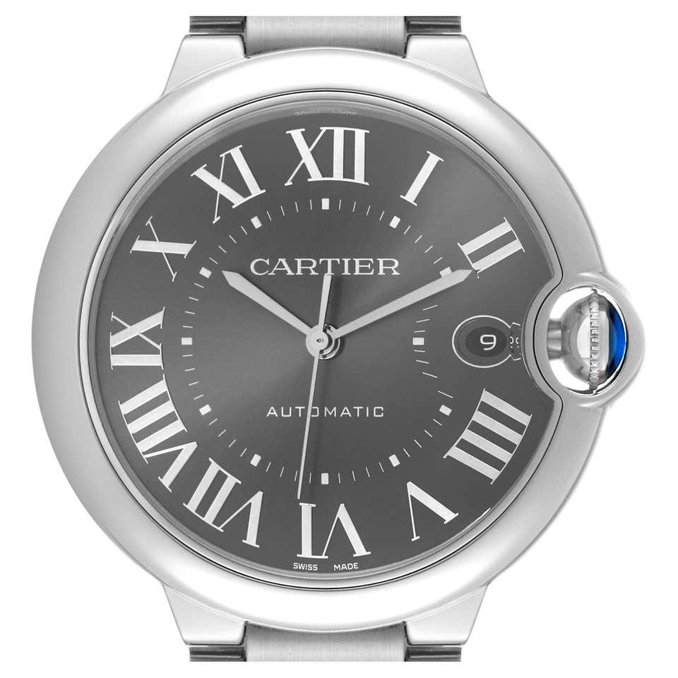 Cartier Ballon Bleu Automatic Blue Dial Mens Watch WSBB0061 Box Card ...