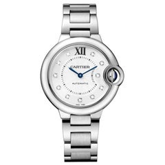 Cartier Ballon Bleu Automatic Ladies Diamond Watch WE902074