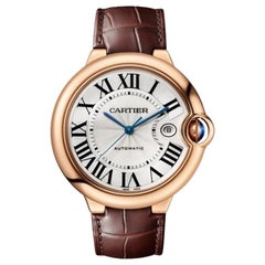 Cartier Ballon Bleu Automatic Pink Gold Men's Watch WGBB0017