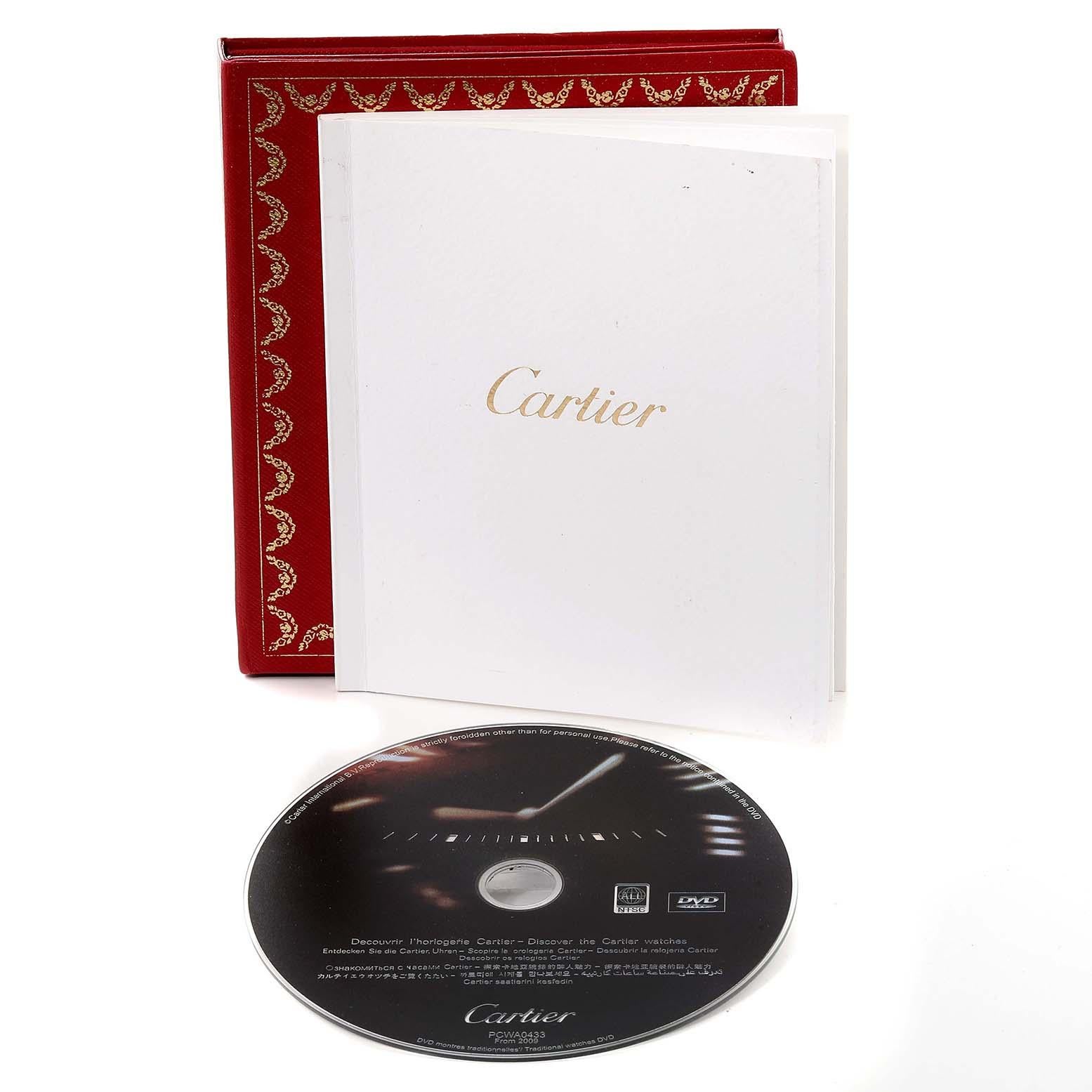 Cartier Montre Ballon Bleu automatique en or rose et diamants pour femmes WE902034 en vente 6