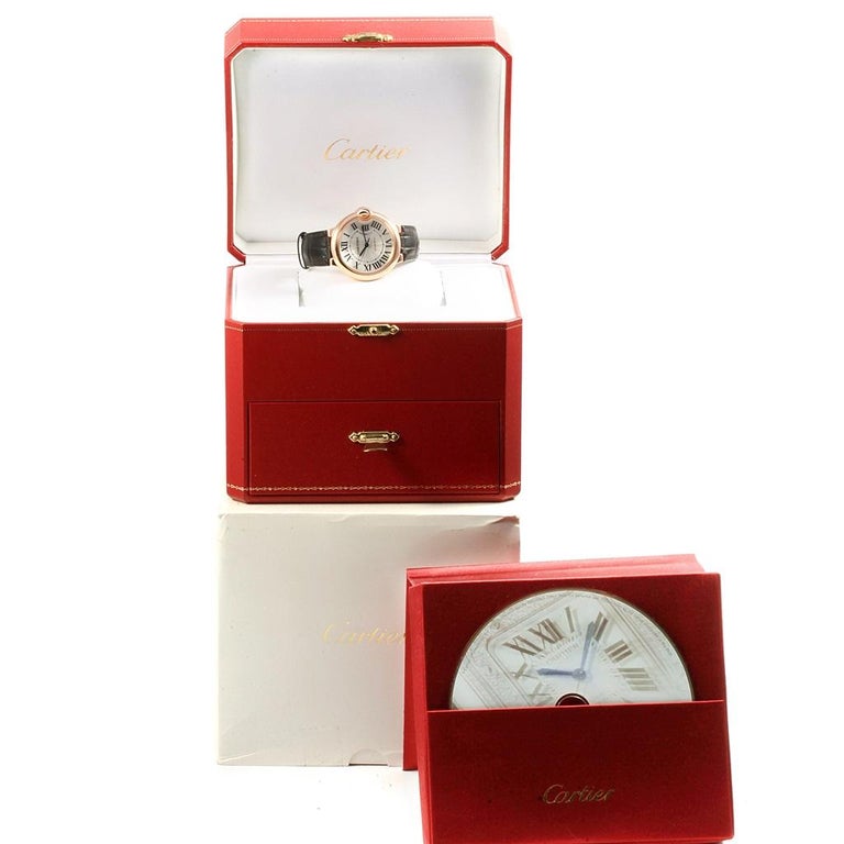 Cartier Ballon Bleu Automatic Rose Gold Ladies Watch WGBB0009 For Sale ...