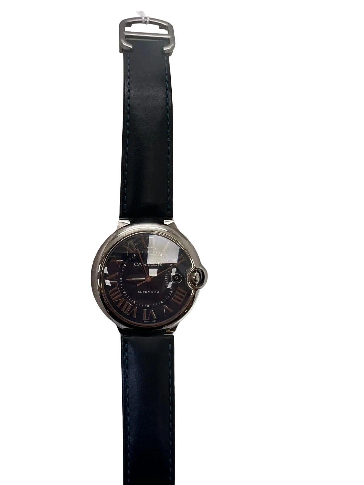 De los hombres Reloj Cartier Ballon Bleu Azul Hombre - WSBB0027 en venta