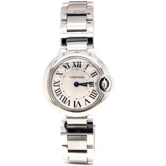 Cartier Ballon Bleu Collection Stainless Steel Quartz on Bracelet W69010Z4