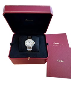 Montre Cartier Ballon Bleu De Cartier 36mm Midsize Two-Tone Yellow Gold W2BB0012