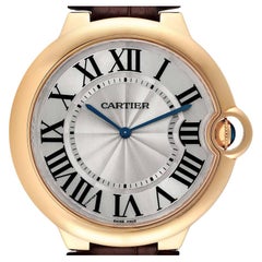 Orologio da uomo Cartier Ballon Bleu De Cartier in oro rosa W690054 Carta della scatola