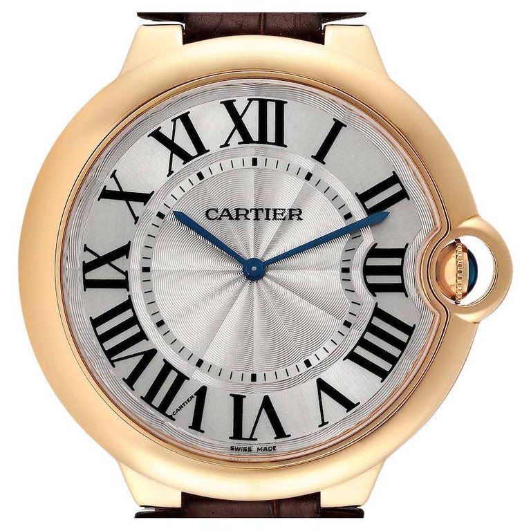 Orologio da uomo Cartier Ballon Bleu De Cartier in oro rosa
