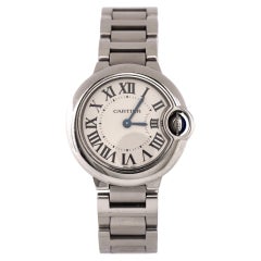 Cartier Montre Ballon Bleu de Cartier à quartz en acier inoxydable 28