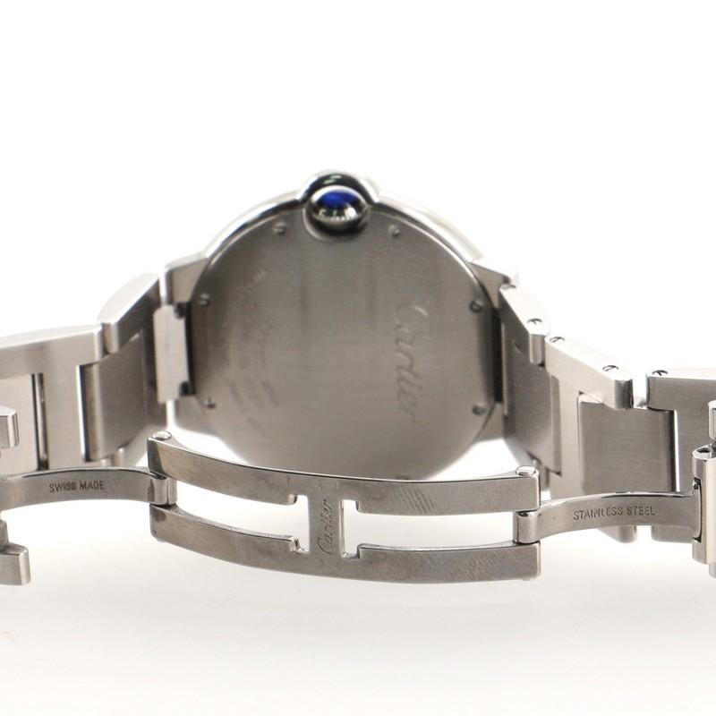 Cartier Ballon Bleu de Cartier Quartz Watch Stainless Steel In Good Condition In New York, NY