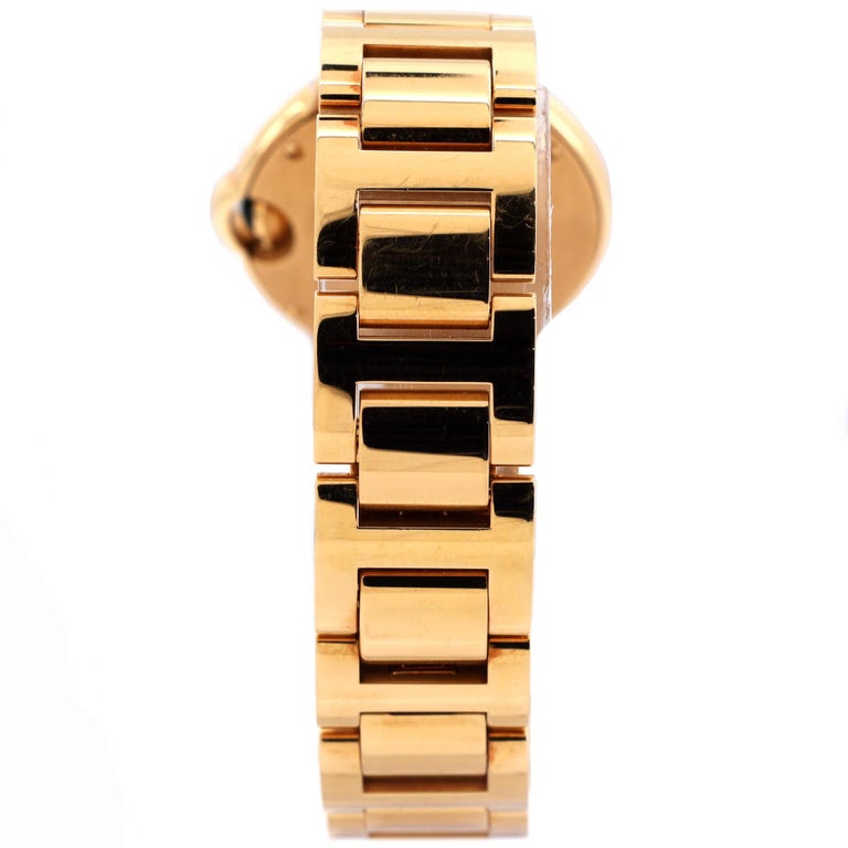 Cartier Ballon Bleu de Cartier Quartz Watch Yellow Gold 28