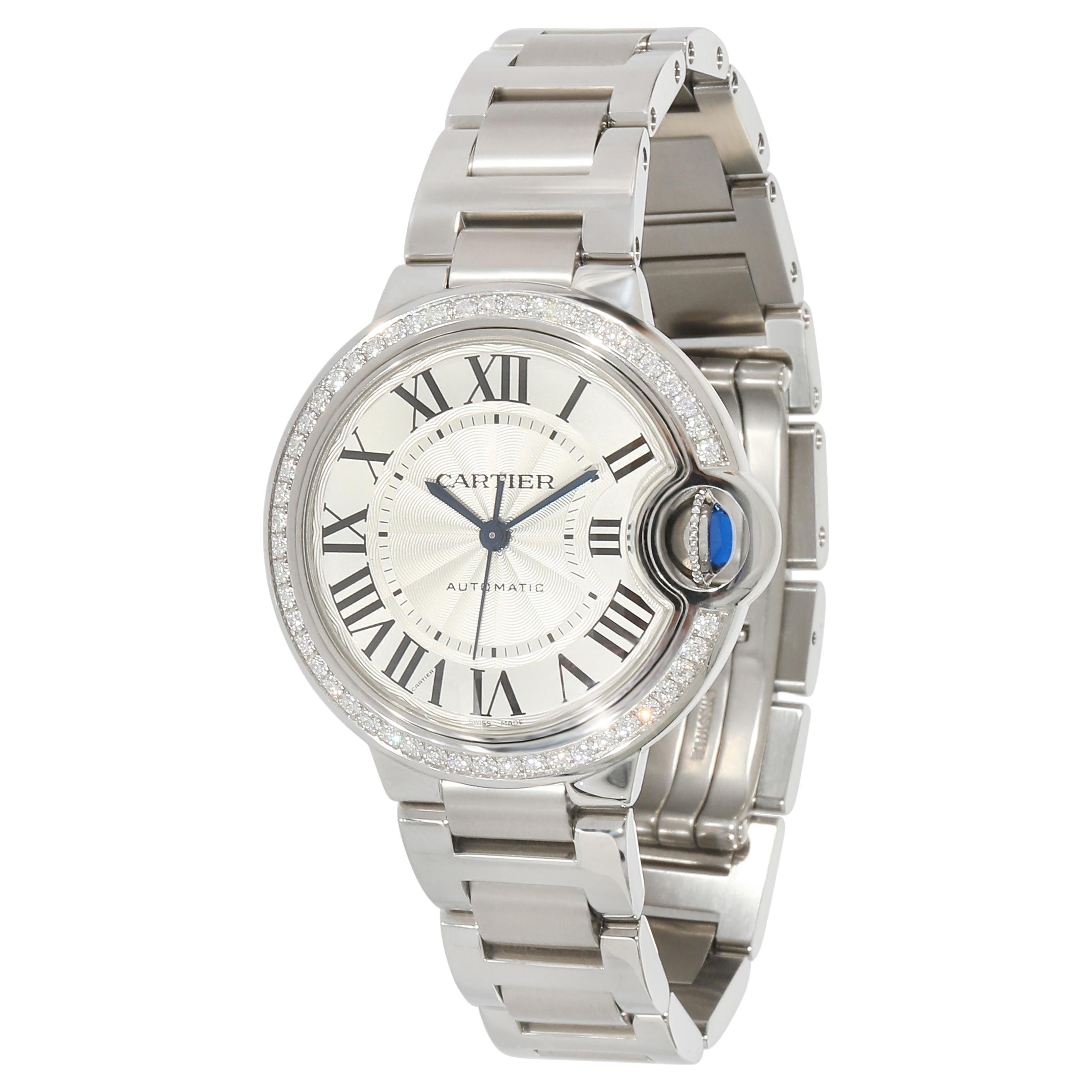 Cartier Ballon Bleu de Cartier W4BB0023 Women's Watch in  Stainless Steel For Sale