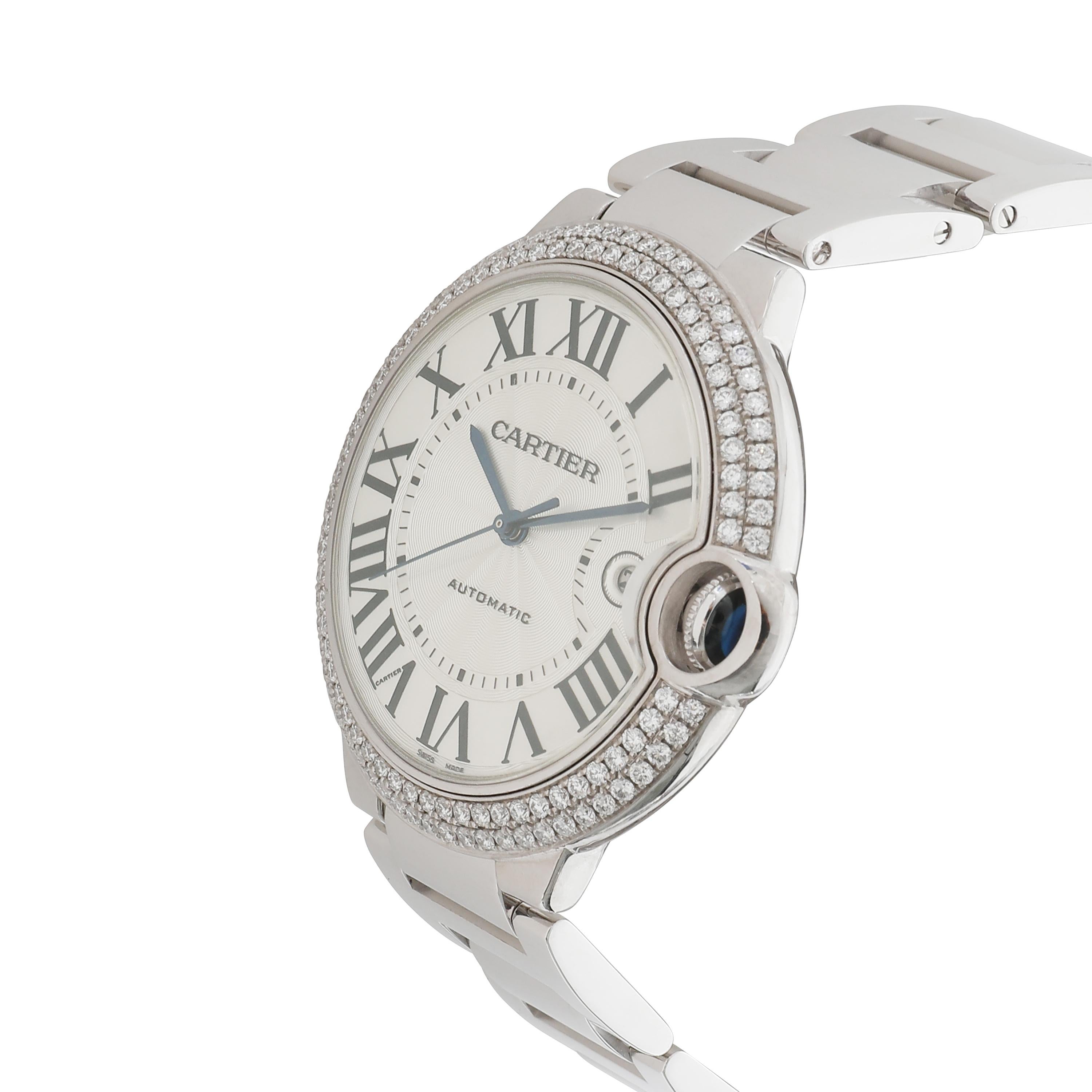 Cartier Ballon Bleu de Cartier WE9009Z3 Unisex Watch in 18kt White Gold 1