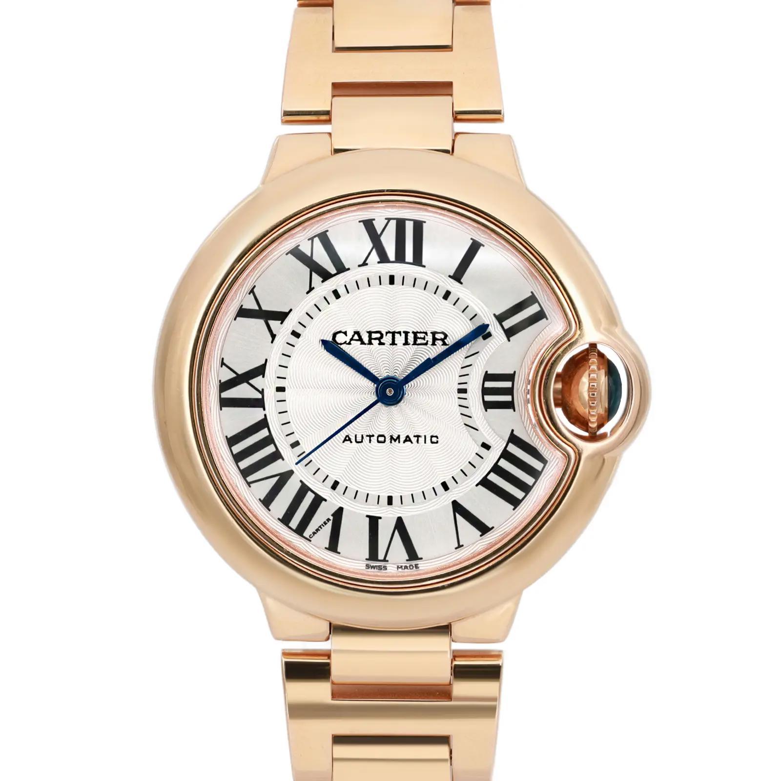 D'occasion et en excellent état. La montre est entièrement révisée et testée pour l'étanchéité, l'étalonnage du mouvement et la précision de l'heure.


Informations générales
Marque : Cartier
Modèle : Cartier Ballon Bleu De
Numéro de modèle :