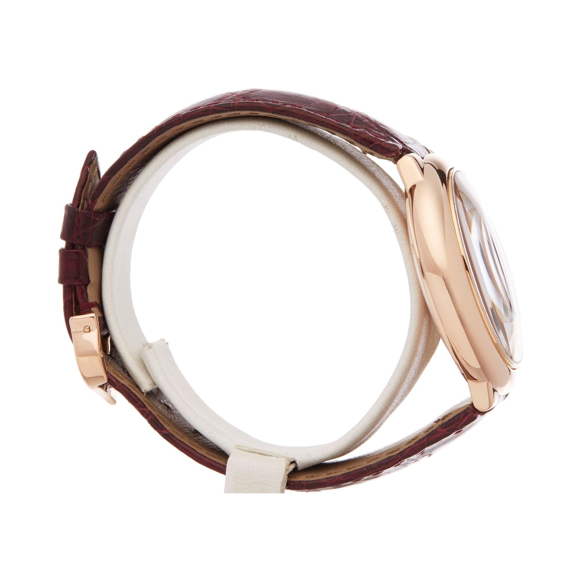 Cartier Ballon Bleu Diamond 18 Karat Rose Gold 3003 Or WJBB0010 1