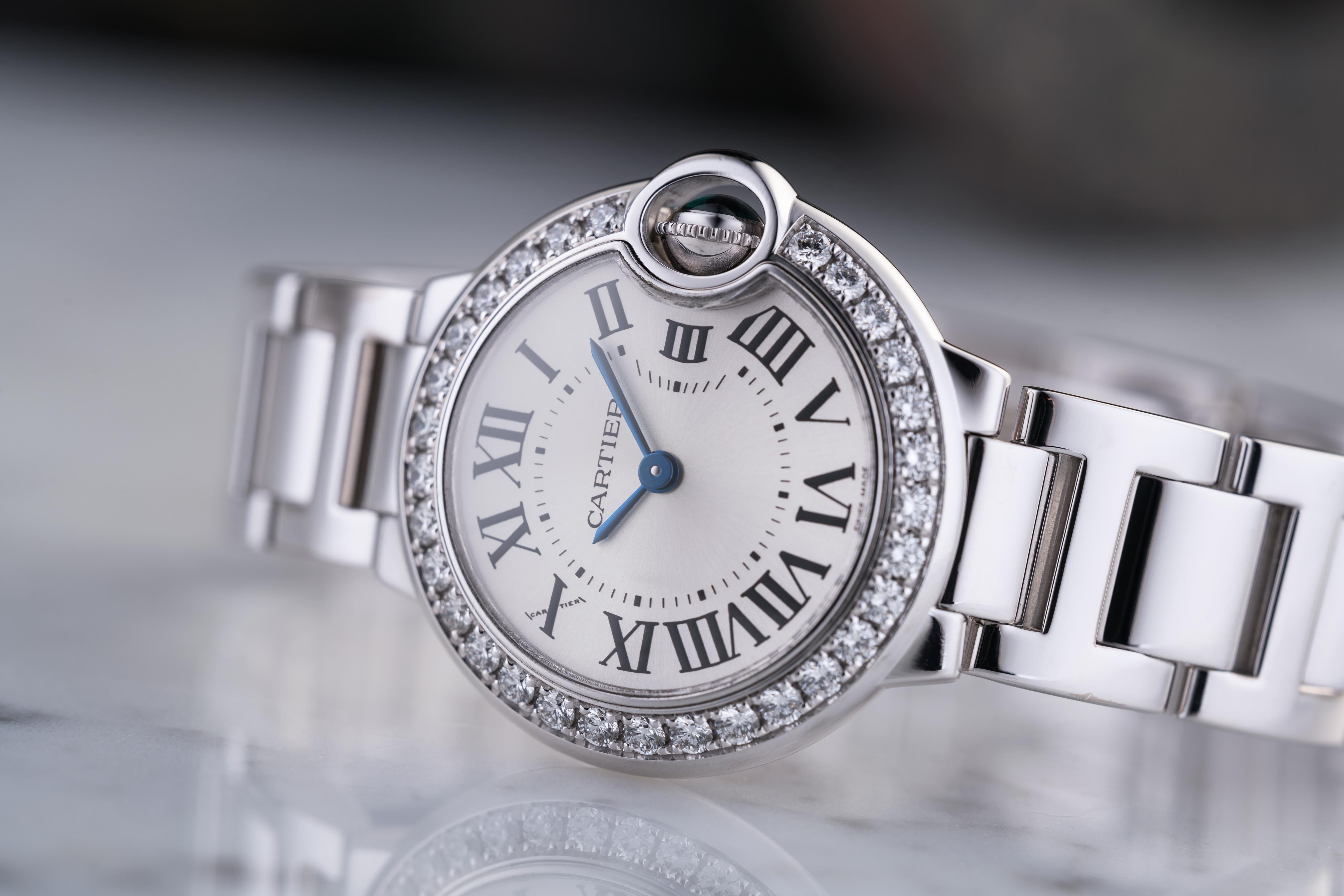 Moderne Cartier Ballon Bleu « Coffret à diamants »
