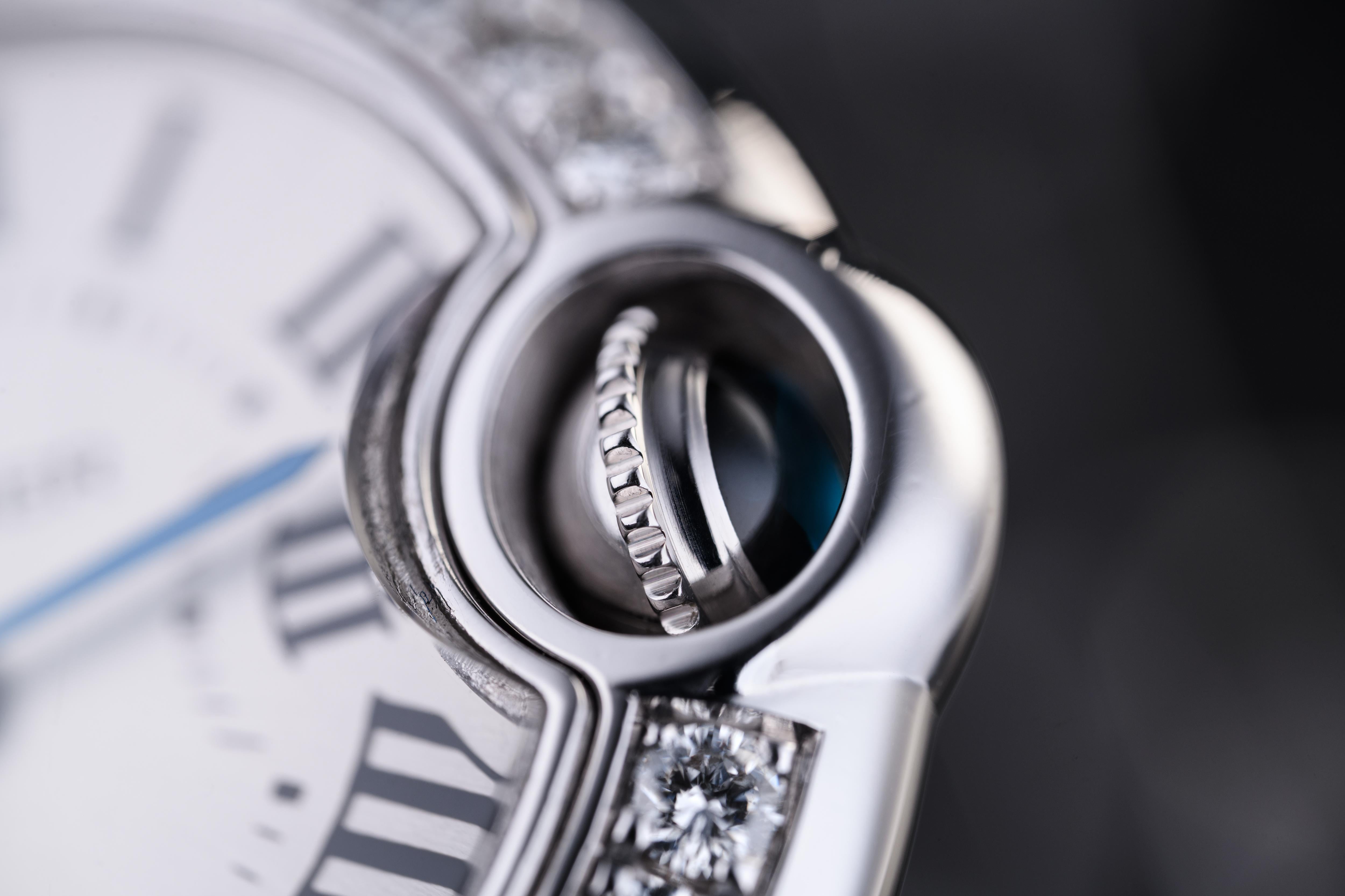 Taille brillant Cartier Ballon Bleu « Coffret à diamants »