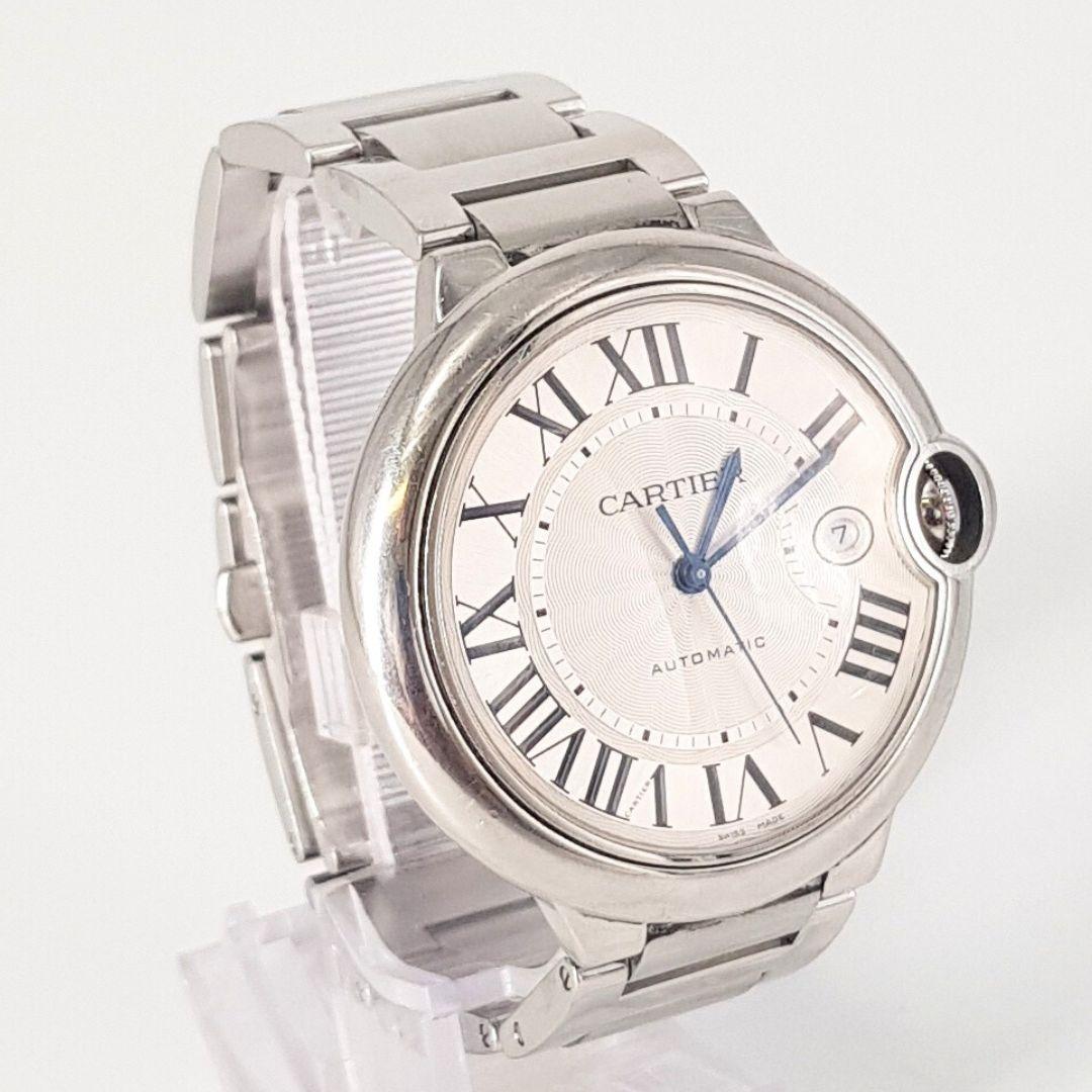 Stunning
GENDER:  Unisex
MOVEMENT: Automatic
CASE MATERIAL: Steel 
DIAL: 42mm
DIAL COLOUR: Silver
STRAP: 42mm
BRACELET MATERIAL: Steel 
CONDITION: 10/10 
MODEL NUMBER: W69012Z4
SERIAL NUMBER: 3765854911VX
YEAR: 2009-2023
BOX – Yes
PAPERS – Yes
Extra