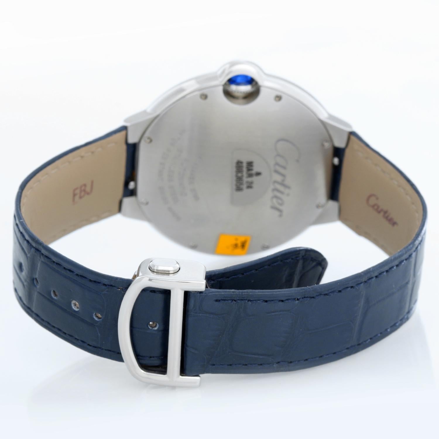 cartier ballon bleu blue dial